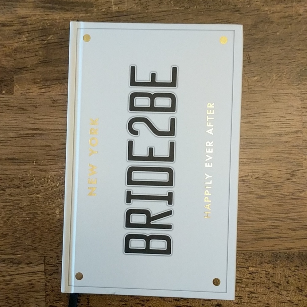 Kate Spade Bride2Be blank notebook